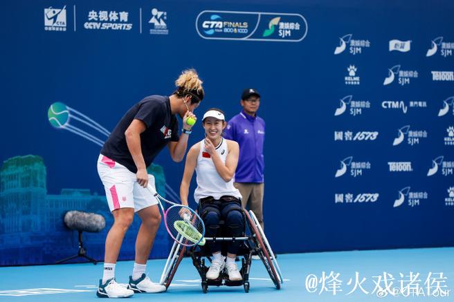 吴尊张之臻携网球场上的“轮椅舞者” 共赴名人精英表演赛
